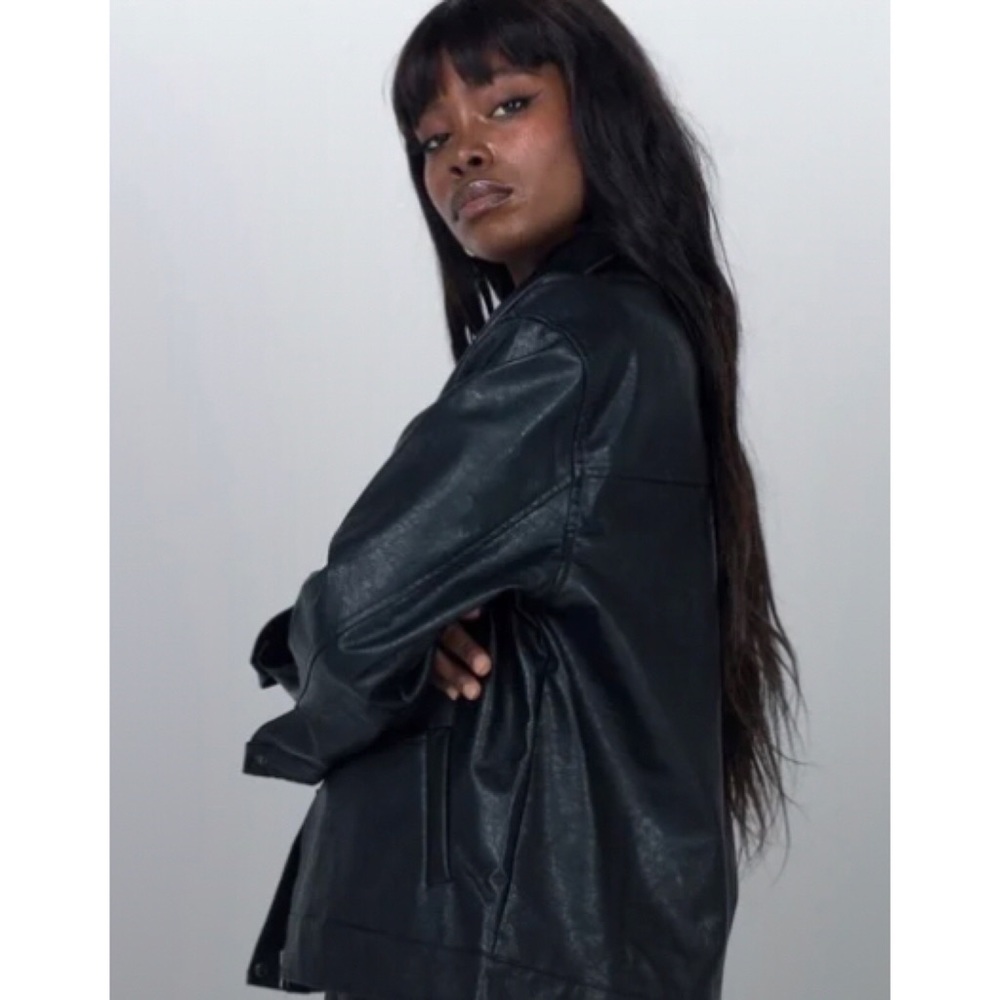NWOT Princess Polly Black Jacket